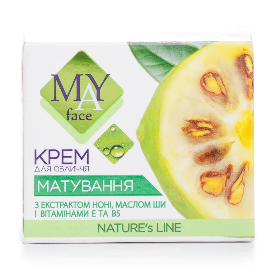 MAY face Natures Line Крем для обличчя ноні, Матування 24 години, 50 мл: ціни та характеристики