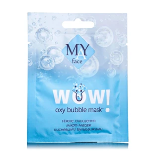 MAY face маска для обличчя WOW! oxy bubble mask, 15 мл