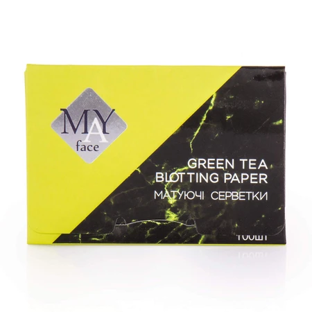 MAY face матуючі серветки GREEN TEA, 100 шт: ціни та характеристики