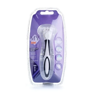 MAY for MEN станок для бритья мужской Comfort Plus 3 лезвия с 3 сменными картриджами