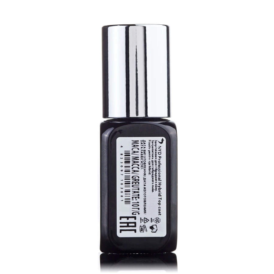 NYD Professional Закрепитель лака Hybrid Top Coat 10г: цены и характеристики