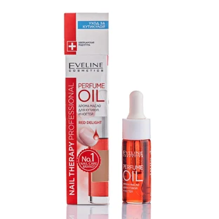 Арома масло для кутикулы и ногтей Eveline Nail Therapy Professional Perfume Oil Red Delight