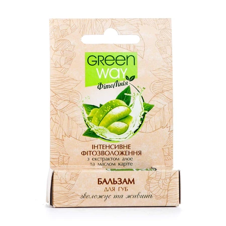 Бальзам для губ Green Way ФитоЛиния Целебные травы, 4.6 г: цены и характеристики