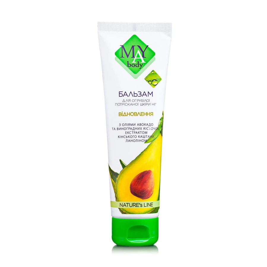 Бальзам для ніг MAY body Natures Line для огрубілої потрісканої шкіри ніг, Відновлюючий, 75 мл: ціни та характеристики