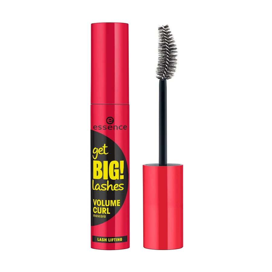 Водостойкая тушь Essence Get Big! Lashes volume boost mascara waterproof для объемных и подкрученных ресниц: цены и характеристики