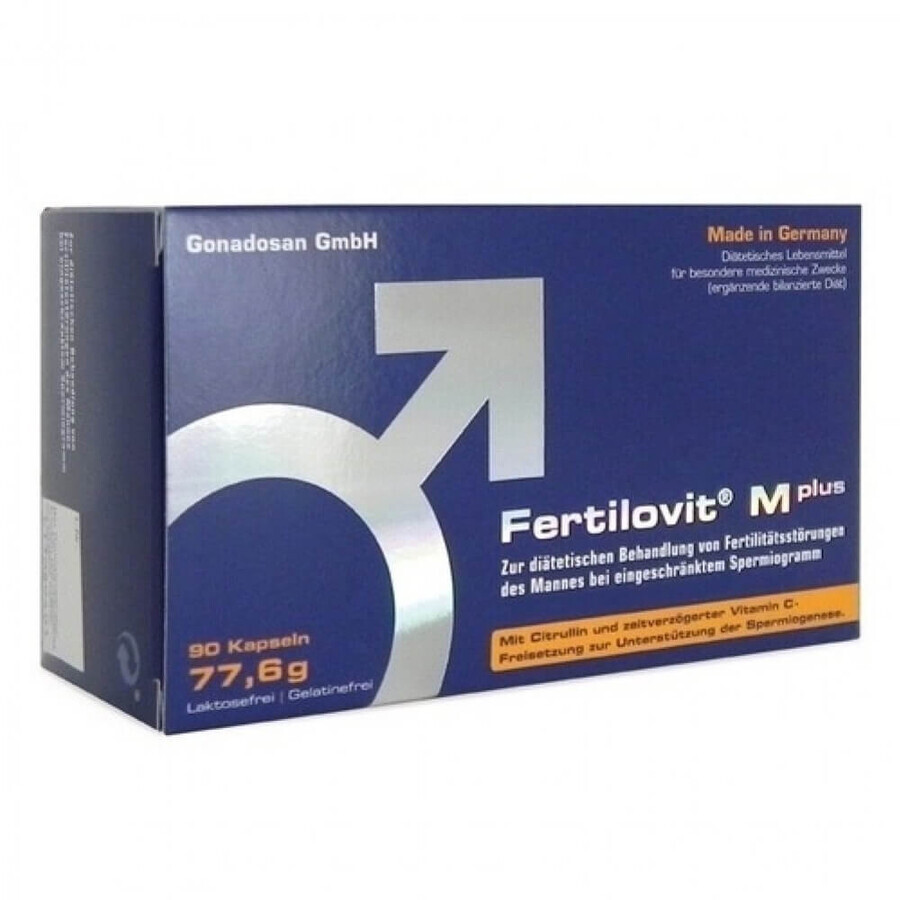 Fertilovit M Plus капсули №90: ціни та характеристики