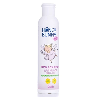 Гель для душа Honey Bunny для девочек с ароматом клубники 240 мл