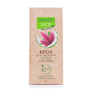 Денний крем для обличчя Green Way ФітоЛінія Інтенсивний ліфтинг-ефект 45+, 50 мл