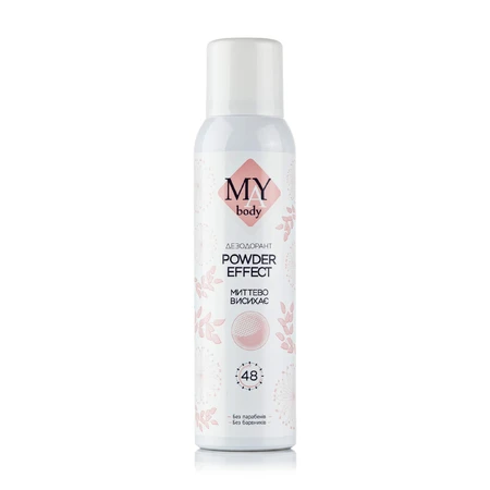 Женский дезодорант MAY body Powder Effect, 150 мл: цены и характеристики