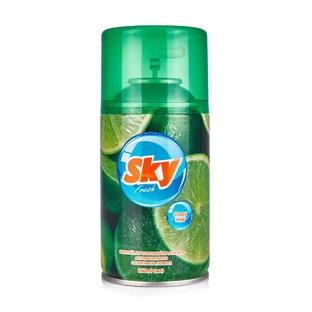 Змінний балон до автоматичного освіжувача Sky Style Crazy Lime, 260 мл