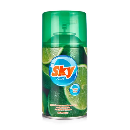 Змінний балон до автоматичного освіжувача Sky Style Crazy Lime, 260 мл: ціни та характеристики