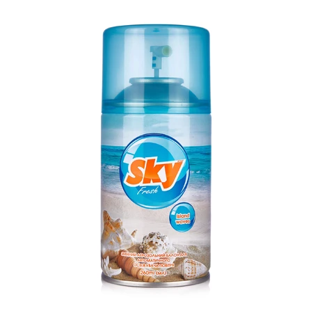 Сменный баллон к автоматическому освежителю Sky Style Island Waves, 260 мл: цены и характеристики