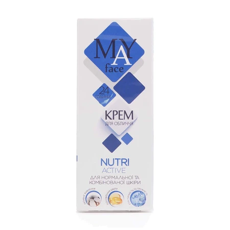 Крем для лица MAY face Nutri Active 24 часа, 30 мл: цены и характеристики