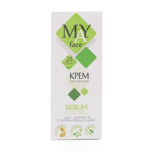 Крем для лица MAY face Sebum control 24 часа, 30 мл