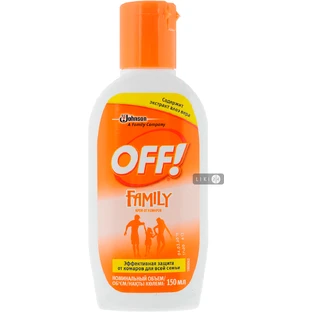Крем від комарів OFF! Family 150 мл
