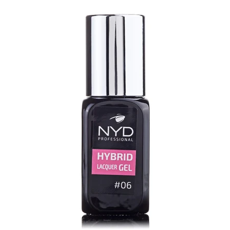Лак для нігтів NYD Professional Hybrid Lacquer Gel 10г 06: ціни та характеристики