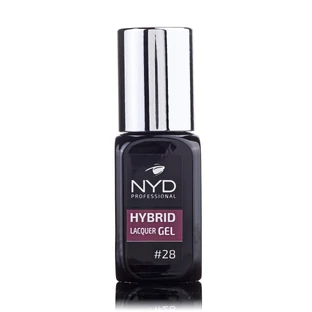 Лак для нігтів NYD Professional Hybrid Lacquer Gel 10г 28
