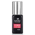 Лак для нігтів NYD Professional Hybrid Lacquer Gel тон 34, 10г: ціни та характеристики