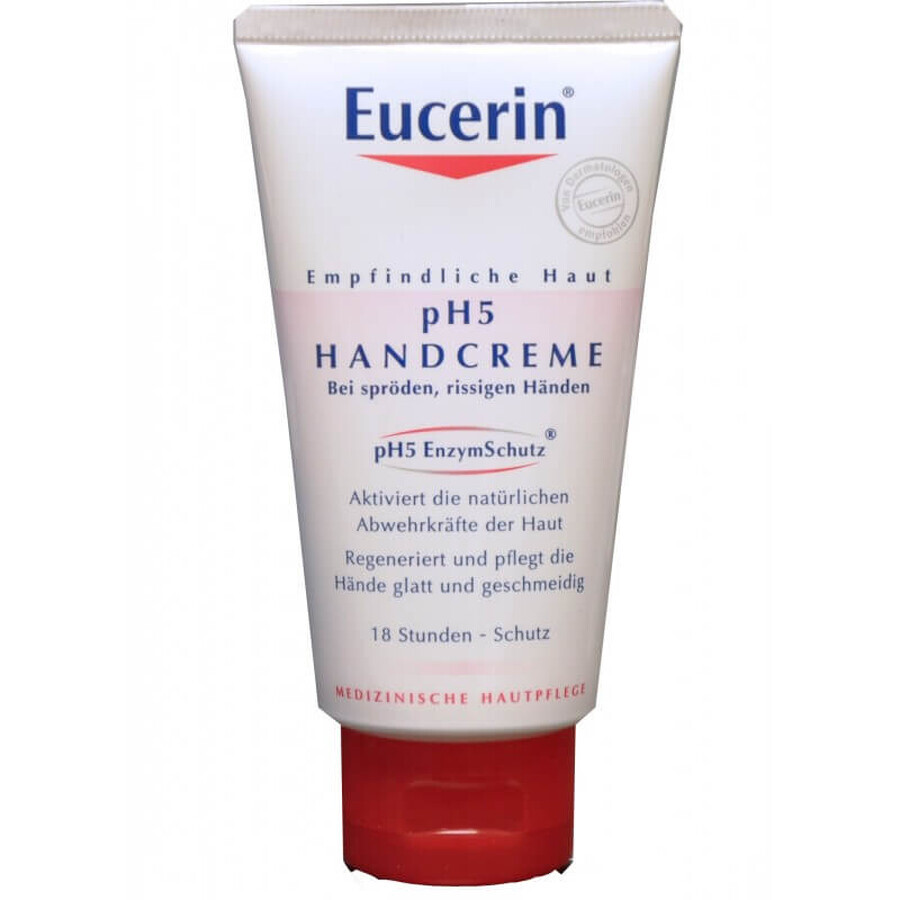 Крем для рук Eucerin pH5 для кожи склонной к аллергическим реакциям 75 мл: цены и характеристики
