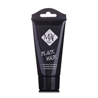 Маска для обличчя MAY face Black Mask, 55 мл