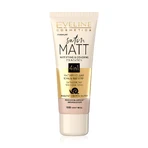 Матуючий тональний крем для обличчя Eveline Cosmetics Satin Matt Mattifying & Covering Foundation 4in1, тон 100 Light Beige, 30 мл: ціни та характеристики