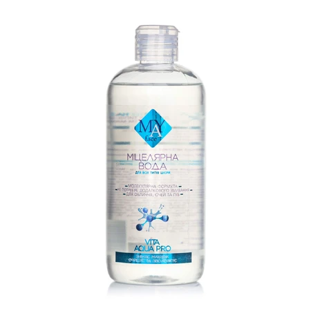 Міцелярна вода MAY face Vita Aqua Pro для всіх типів шкіри, 500 мл: ціни та характеристики