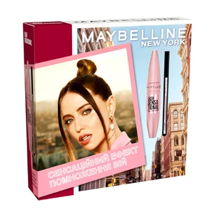 Набір Maybelline Lash Sensational (туш ддя вій інтенсивно-чорна,9.5 мл + рідкий лайнер чорний, 0.6 г)