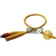 Ruesch gold катетер фолея сделанный из silkolatex, два отверстия, стерильный 16, 180605, цилиндрический