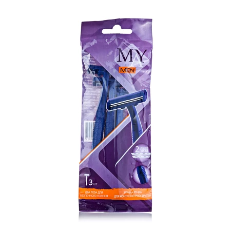 Одноразовый станок для бритья MAY for men мужской, 2 лезвия, 3 шт: цены и характеристики