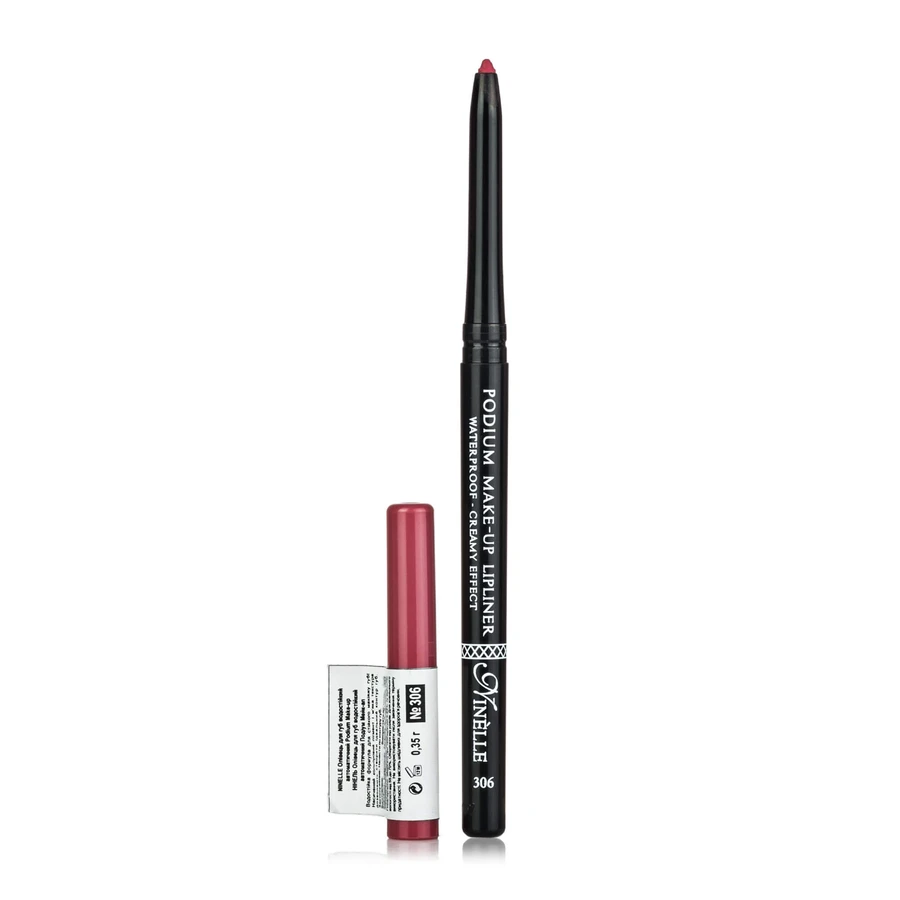 Карандаш для губ Ninelle Podium Make-Up водостойкий тон 306, 0,35г: цены и характеристики