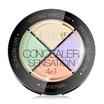 Палетка для макіяжу обличчя Eveline Cosmetics Concealer Sensation 4in1, 4.4 г: ціни та характеристики