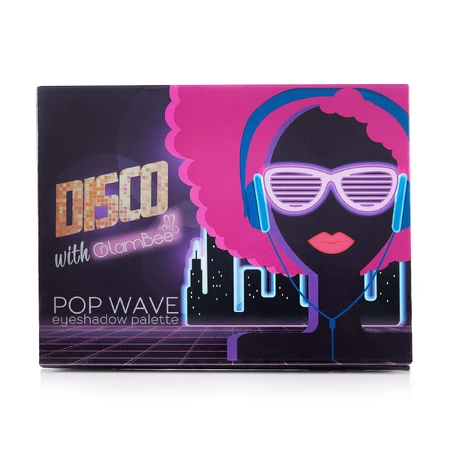 Палетка теней GlamBee Disco Pop wave eyeshadow palette: цены и характеристики
