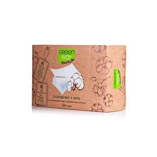 Пафи ватні Green Way ФітоЛінія, 200 шт