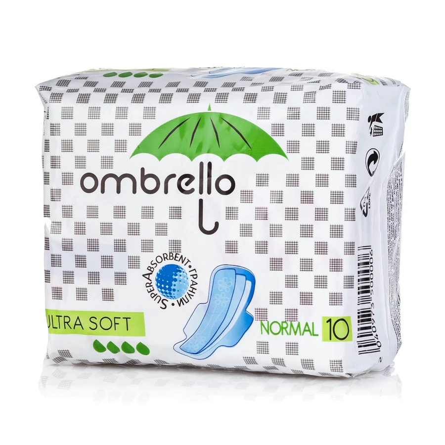 Прокладки для критических дней Ombrello Ultra Normal Soft 10 шт: цены и характеристики