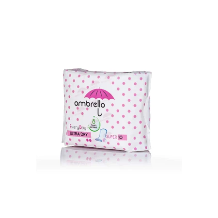 Прокладки ежедневные Ombrello Ultra Dry ин. уп. 10шт: цены и характеристики