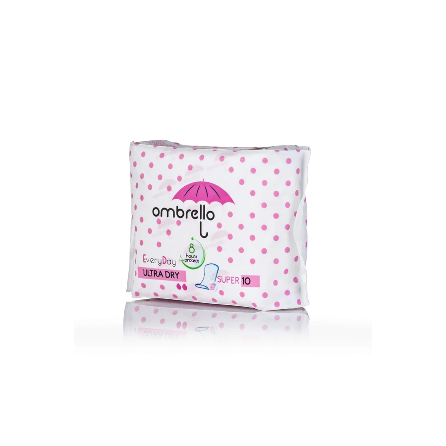 Прокладки ежедневные Ombrello Ultra Dry ин. уп. 10шт: цены и характеристики