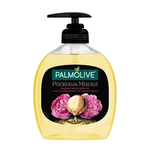 Рідке мило для рук Palmolive Розкіш олій, з олією макадамії та екстрактом півонії, 300 мл