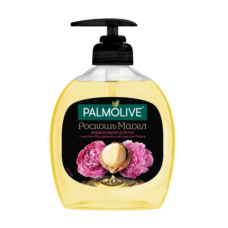 Жидкое мыло для рук Palmolive Роскошное масло, с маслом макадамии и экстрактом пиона, 300 мл: цены и характеристики