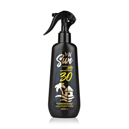 Солнцезащитный спрей для безопасного загара MAY sun SPF 30, 200 мл: цены и характеристики