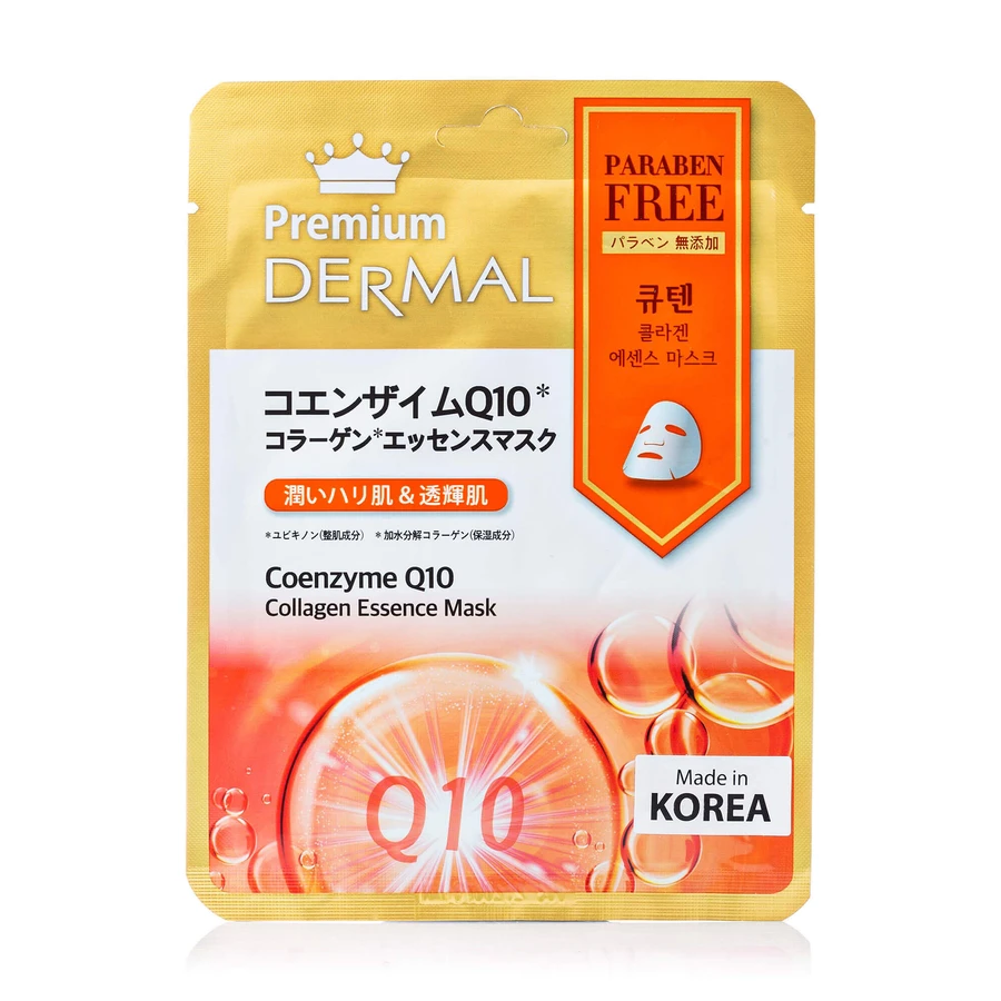 Тканевая маска для лица Dermal Coenzyme Q10 Collagen Essence, 25 г: цены и характеристики