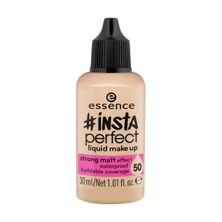 Тональна основа Essence Insta Perfect Liquid Makeup матовий ефект, водостійка, 50 Perfect Honey, 30 мл