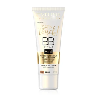 Тональний ВВ-крем Eveline Cosmetics 8 in 1 Satin Touch тон 02