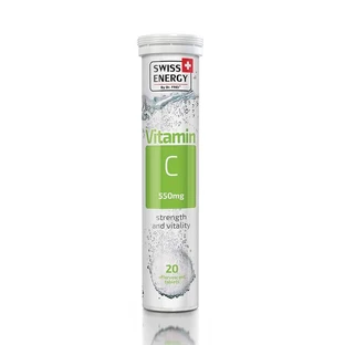 Swiss Energy Vitamin C 550 мг таблетки шипучие №20