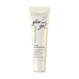 Хайлайтер для обличчя Eveline Cosmetics Highlight Glow And Go Golden Glow, 20 мл
