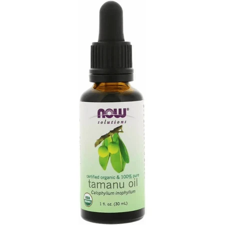 Олія таману Now FoodsTamanu Oil Solutions 100% чиста, органічна, сертифікована, 30 мл: ціни та характеристики
