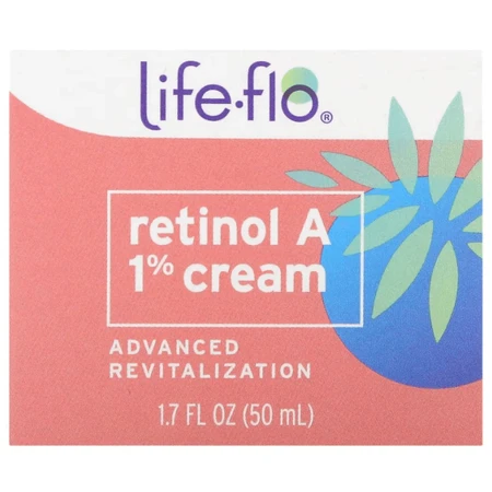 Крем з ретинолом А 1% Life Flo Health Retinol A 1%, Advanced Revitalization Cream, зволожувальний, 50 мл: ціни та характеристики