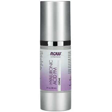 Крем для обличчя Now Foods Solutions Hyaluronic Acid Creme нічний з гіалуроновою кислотою, 59 мл: ціни та характеристики