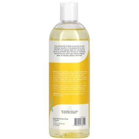 Мигдальна олія для тіла Life Flo Health Almond Oil, чисте, без запаху, 473 мл: ціни та характеристики