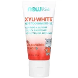 Зубной гель Now Foods Solutions Toothpaste Gel, клубника, детский, 85 г