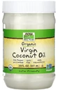 Кокосова олія Now Foods Coconut Oil Real Food, першого віджиму, органічна, 591 мл